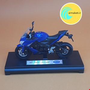 ماکت موتور سیکلت سوزوکی آبی