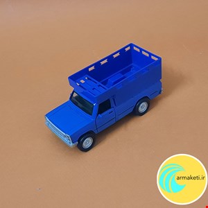 ماکت ماشین فلزی نیسان آبی موزیکال